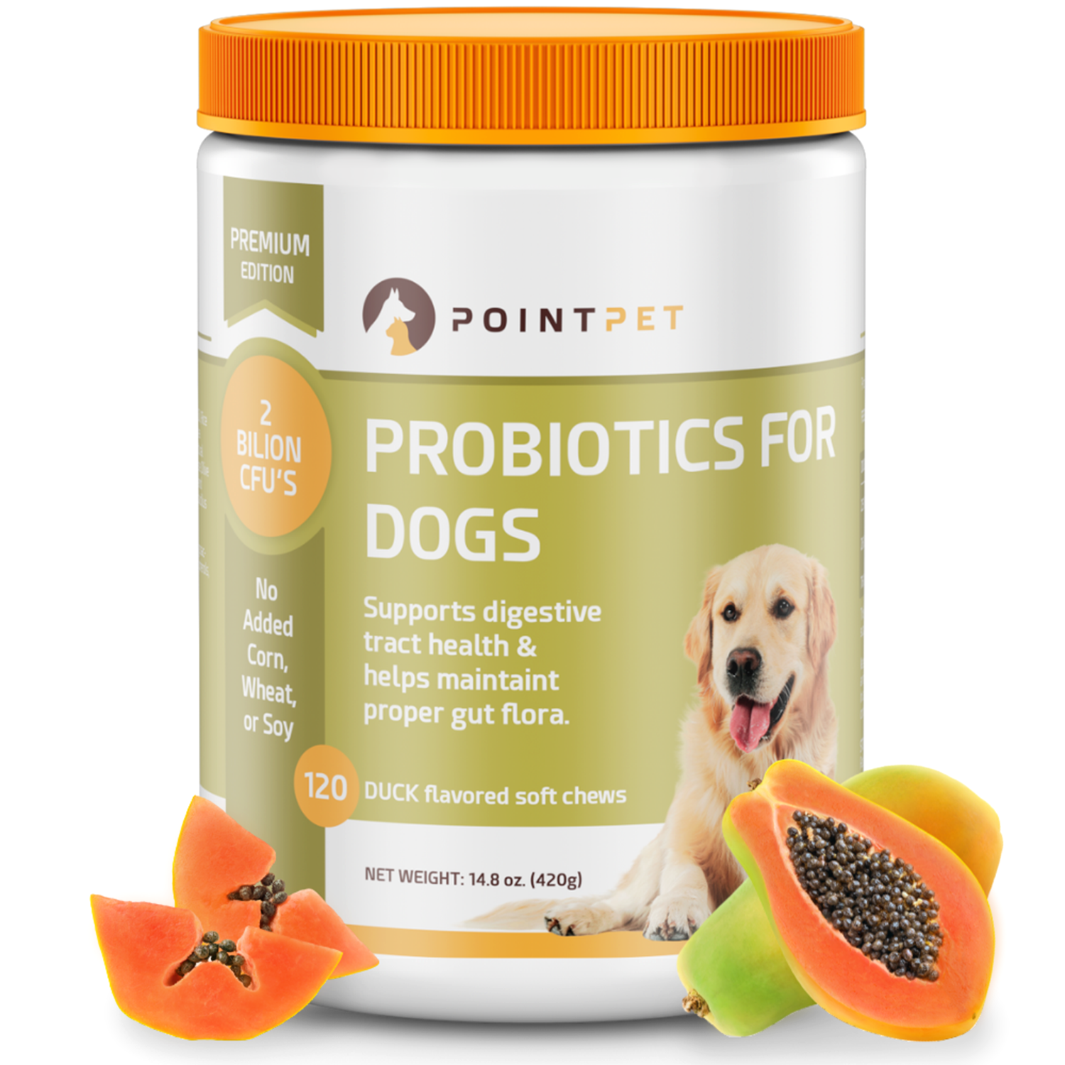 Chewable probiotics top for dogs