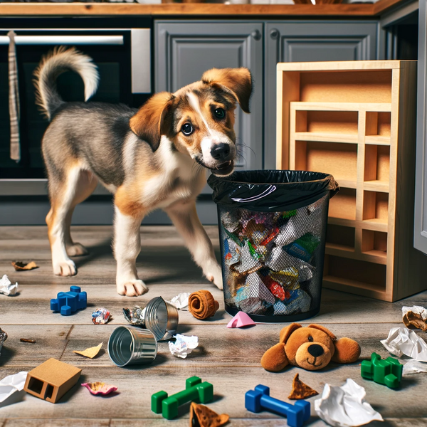 Why Dogs Love Digging in the Trash